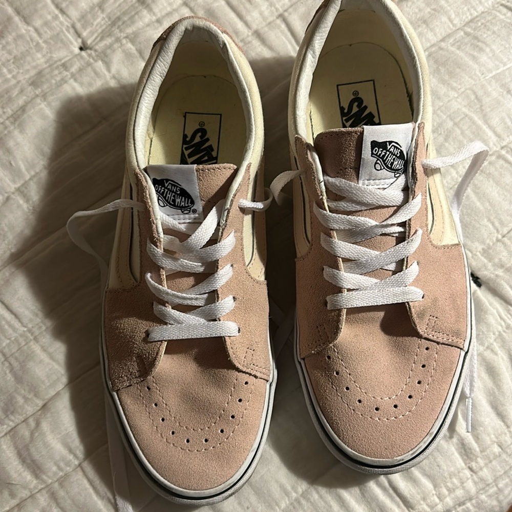Vans classic old skool pink suede size 10